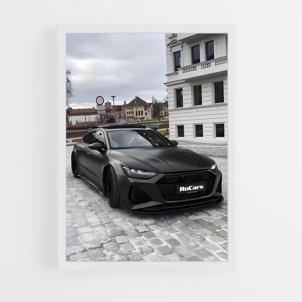 Poster Sportback Sophistication – affiche Audi (vue 3)